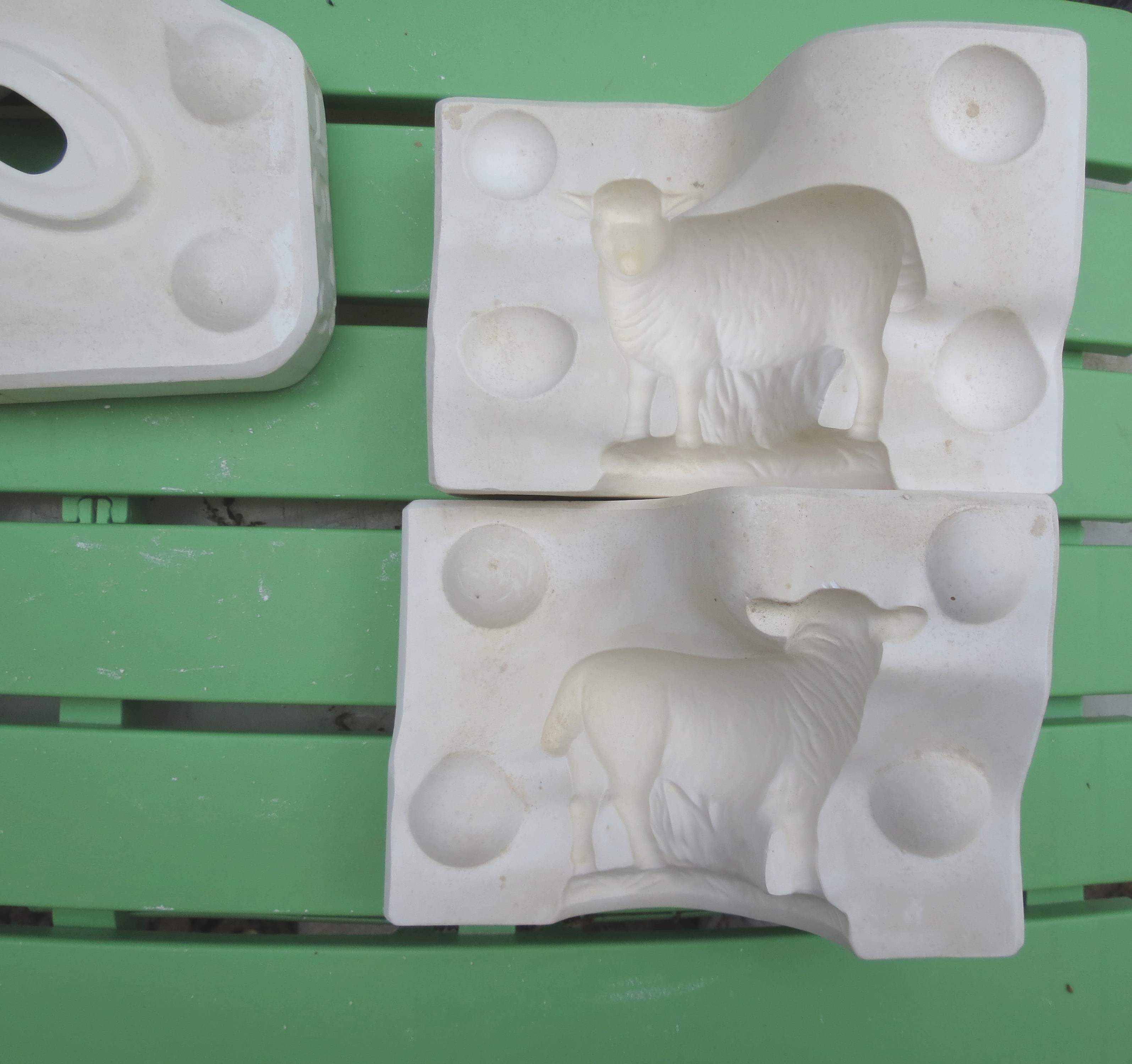(image for) Holland Standing Sheep Nativity H573 Slip Mold